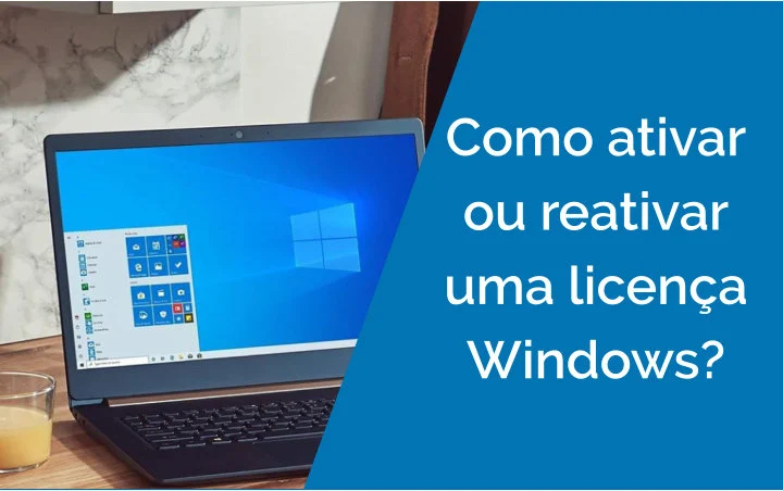 como ativar ou reativar uma licenca windows