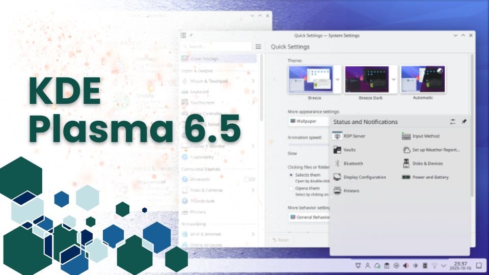 kde plasma 6.5