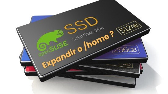 expandir home opensuse btrfs device add ssd