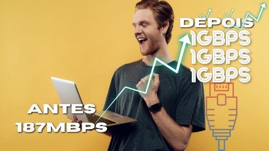 estudo de caso diagnostico rede gigabit